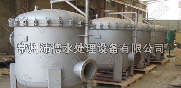 8台多袋式过滤器生产完毕进行包装1