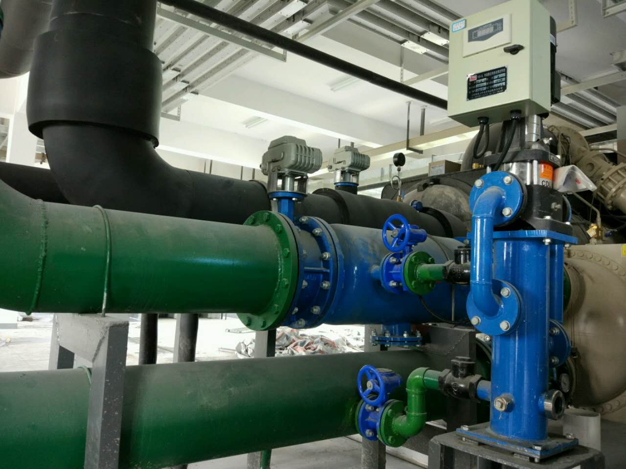 冷凝器自动清洗装置